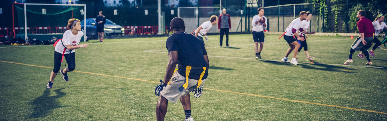 American flag football london