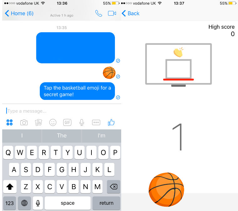 Basketball emoji game