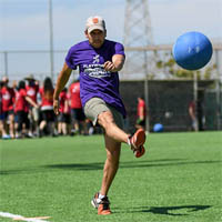 kickball in Clapham Wandsworth (Summer)